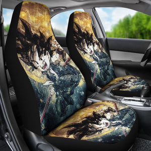 Songoku Art Dragon Ball Kid Car Seat Cover Manga Universal Fit 103530 - CarInspirations