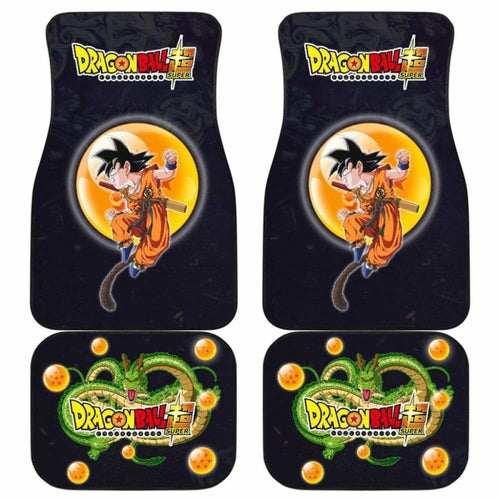 Songoku At Age 15 Dragon Ball Car Floor Mats Universal Fit 051012 - CarInspirations