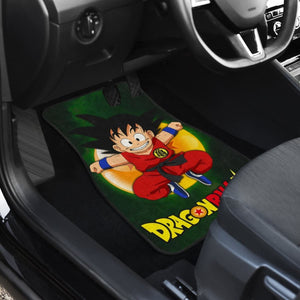 Songoku Funny Dragon Ball Kid Car Floor Mats Manga Universal Fit 103530 - CarInspirations