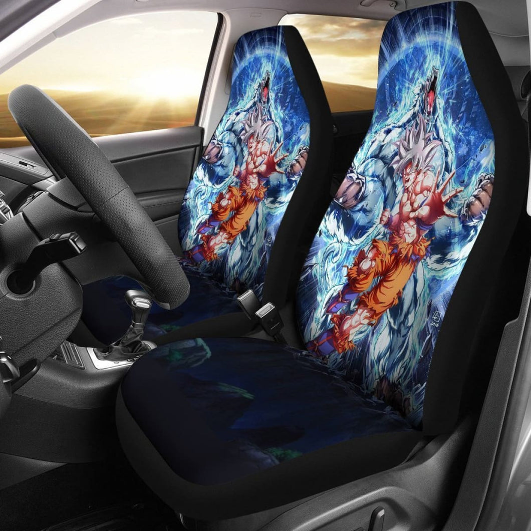 Songoku Super Power Dragon Ball Car Seat Covers Lt02 Universal Fit 225721 - CarInspirations