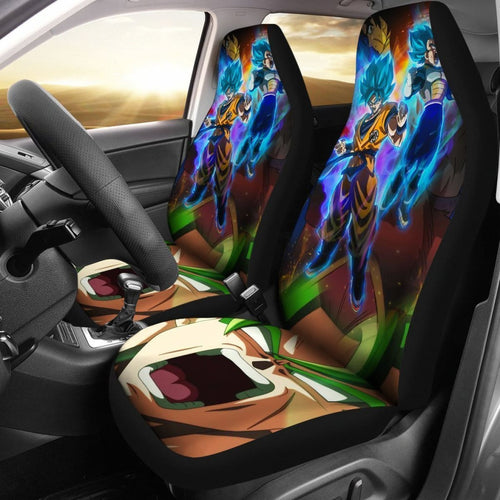 Songoku & Vegeta Dragon Ball Car Seat Covers Lt02 Universal Fit 225721 - CarInspirations