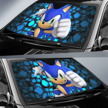 Load image into Gallery viewer, Sonic Car Sun Shades Movie Sonic The Hedgehog H033120 Universal Fit 225311 - CarInspirations