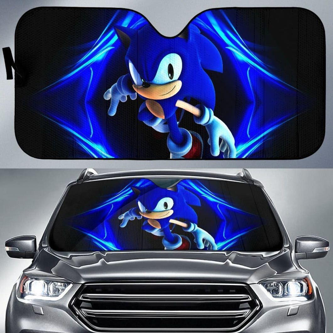 Sonic Car Sun Shades Sonic The Hedgehog Movie H033120 Universal Fit 225311 - CarInspirations