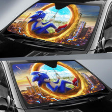 Load image into Gallery viewer, Sonic The Hedgehog 4K Car Sun Shades Universal Fit 225311 - CarInspirations