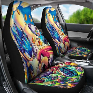 Sonic The Hedgehog Car Seat Covers Universal Fit 051012 - CarInspirations