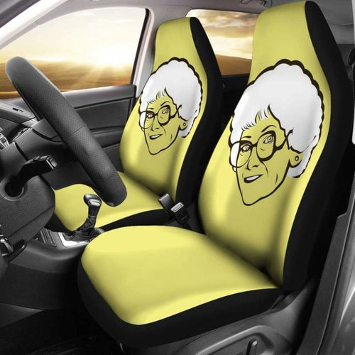Sophia Petrillo Car Seat Covers The Golden Girls Tv Show Universal Fit 051012 - CarInspirations