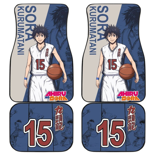 Sora Kurumatani Characters Ahiru No Sora Car Floor Mats Anime Universal Fit 175802 - CarInspirations