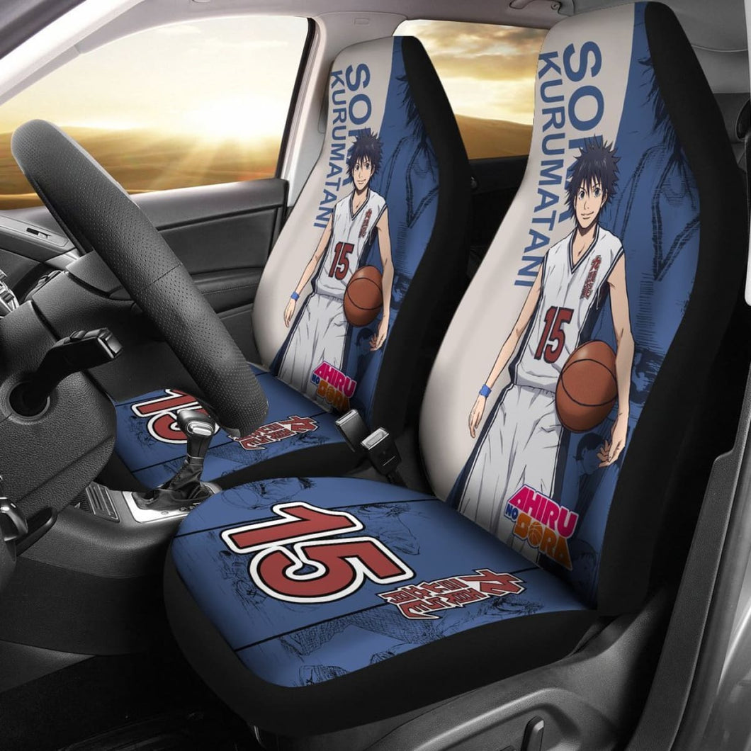 Sora Kurumatani Characters Ahiru No Sora Car Seat Covers Anime Universal Fit 194801 - CarInspirations