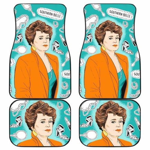 Southern Belle Car Floor Mats The Golden Girls Fan Gift Universal Fit 051012 - CarInspirations
