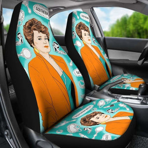 Southern Belle Car Seat Covers The Golden Girls Tv Show Fan Gift Universal Fit 051012 - CarInspirations
