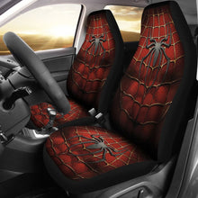 Load image into Gallery viewer, Spider Man Art Car Seat Covers Maverl Movie Fan Gift H050320 Universal Fit 072323 - CarInspirations