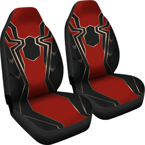 Spider Man Art Superhero Car Seat Covers Movie Fan Gift H050320 Universal Fit 072323 - CarInspirations