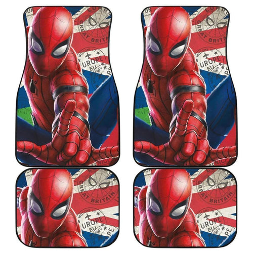 Spider-Man Car Floor Mats Fan Gift Nh07 Universal Fit 111204 - CarInspirations
