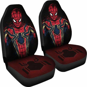 Spider-Man Car Seat Covers 2 Universal Fit 051012 - CarInspirations