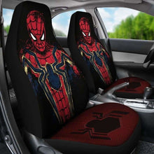 Load image into Gallery viewer, Spider-Man Car Seat Covers 2 Universal Fit 051012 - CarInspirations