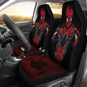 Spider-Man Car Seat Covers 2 Universal Fit 051012 - CarInspirations