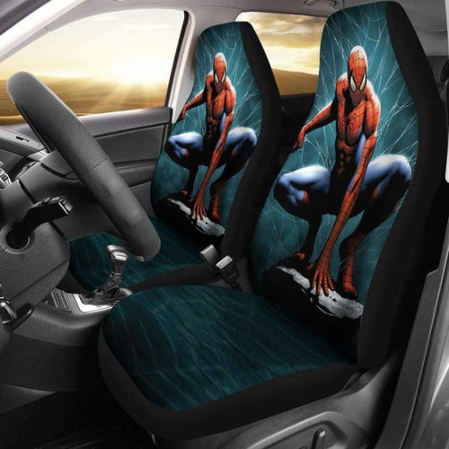 Spider-Man Car Seat Covers V2 Universal Fit 051312 - CarInspirations