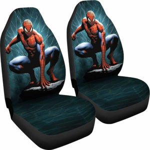 Spider-Man Car Seat Covers V2 Universal Fit 051312 - CarInspirations