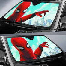 Load image into Gallery viewer, Spider man car sun shades 918b Universal Fit - CarInspirations