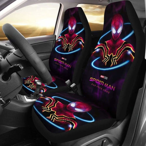Spider-Man Far From Home Car Seat Covers Universal Fit 051012 - CarInspirations