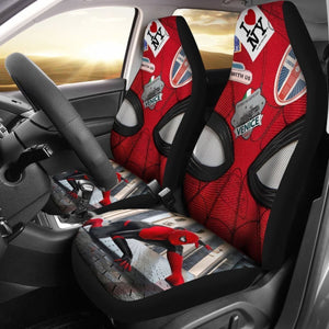 Spider Man Far From Home Car Seat Covers Universal Fit 225721 - CarInspirations