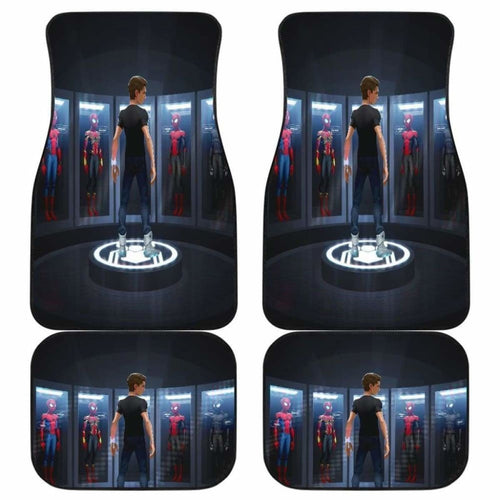 Spider Man Suits Custom Car Floor Mats Universal Fit 051012 - CarInspirations