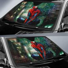 Load image into Gallery viewer, Spider Man Sun Shade amazing best gift ideas 2020 Universal Fit 174503 - CarInspirations