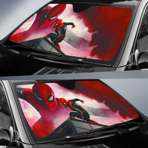 Spider man sunshade 918b Universal Fit - CarInspirations