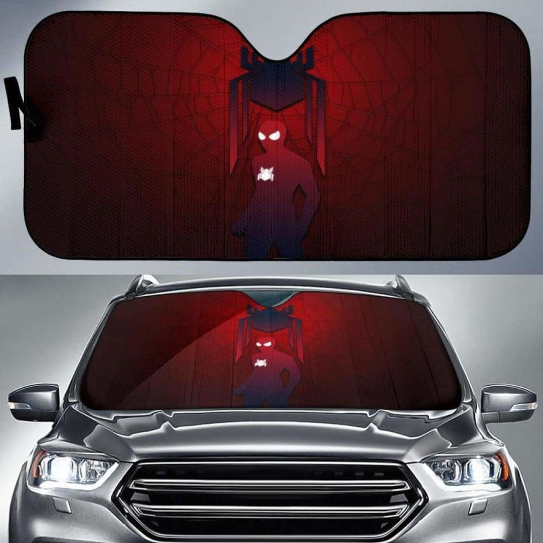 Spiderman Car Auto Sun Shades Universal Fit 051312 - CarInspirations