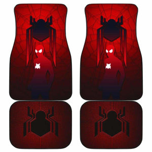 Spiderman Car Floor Mats 4 Universal Fit - CarInspirations