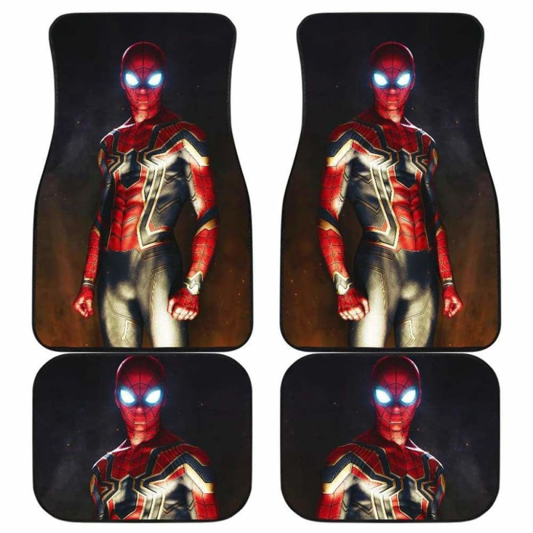 Spiderman Car Floor Mats Universal Fit - CarInspirations