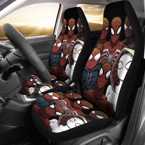 Spiderman Car Seat Covers 1 Universal Fit 051012 - CarInspirations