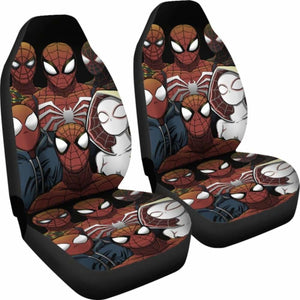 Spiderman Car Seat Covers 1 Universal Fit 051012 - CarInspirations