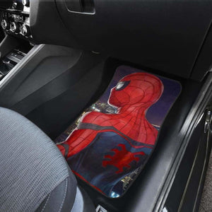 Spiderman City Car Floor Mats Universal Fit - CarInspirations