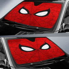 Load image into Gallery viewer, Spiderman Face Car Auto Sun Shades Universal Fit 051312 - CarInspirations