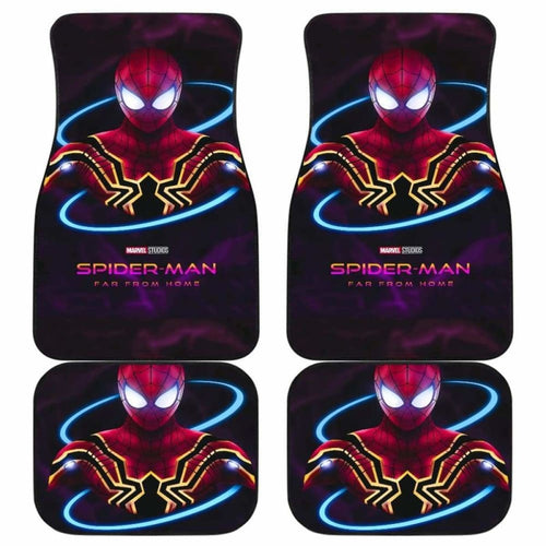 Spiderman Far From Home 1 Car Floor Mats Universal Fit - CarInspirations