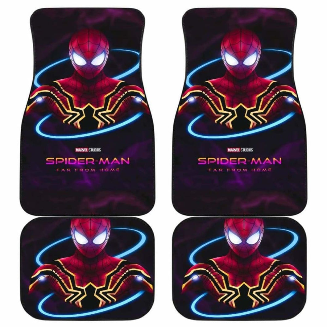 Spiderman Far From Home 1 Car Floor Mats Universal Fit - CarInspirations