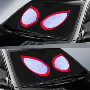 Spiderman Into Spider Verse Car Sun Shades 918b Universal Fit - CarInspirations