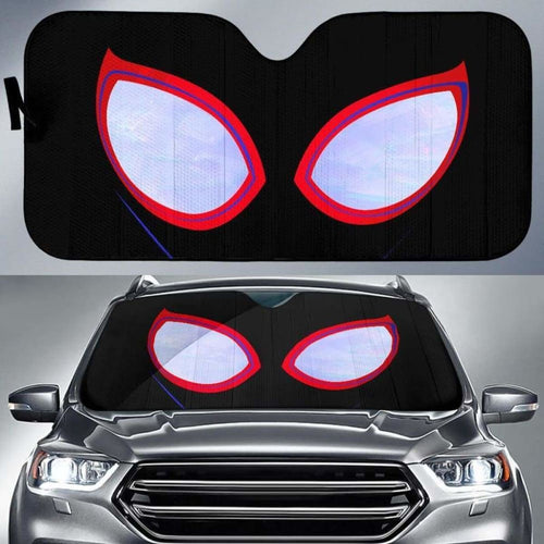 Spiderman Into Spider Verse Car Sun Shades 918b Universal Fit - CarInspirations