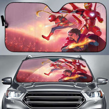 Load image into Gallery viewer, Spiderman Iron Man Doctor Strange Infinity War Car Auto Sun Shades Universal Fit 051312 - CarInspirations