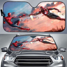 Load image into Gallery viewer, Spiderman X Iron Man Car Auto Sun Shades Universal Fit 051312 - CarInspirations