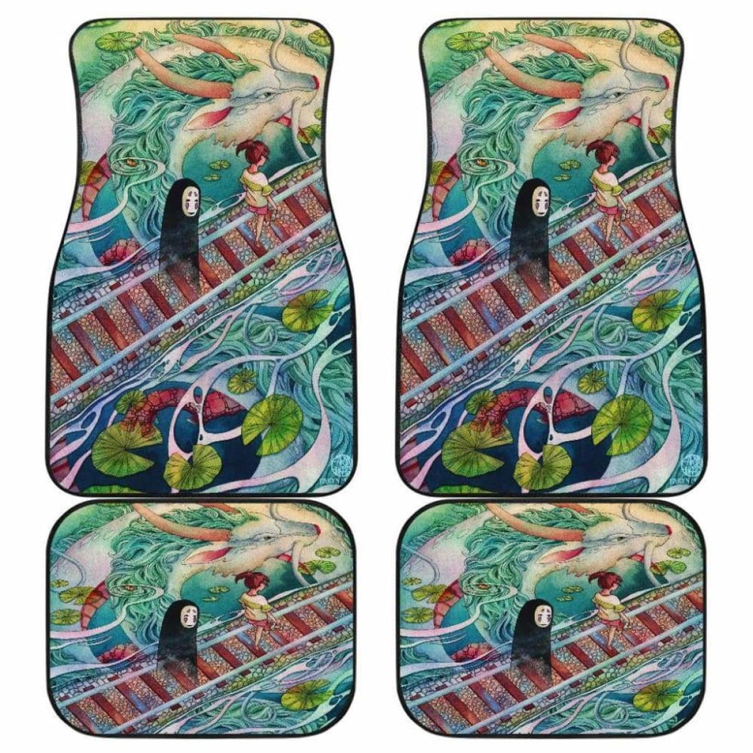 Spirited Away Car Floor Mats Universal Fit - CarInspirations