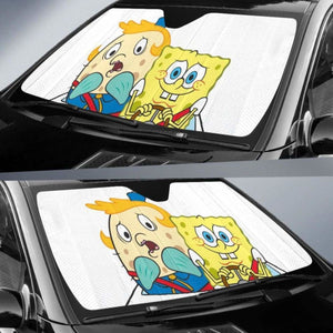 Spongebob Car Auto Sun Shades Universal Fit 051312 - CarInspirations