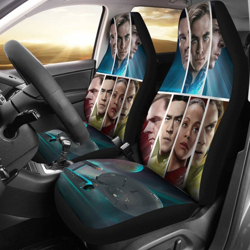 Star Trek Beyond Car Seat Covers Fan Mn05 Universal Fit 225721 - CarInspirations