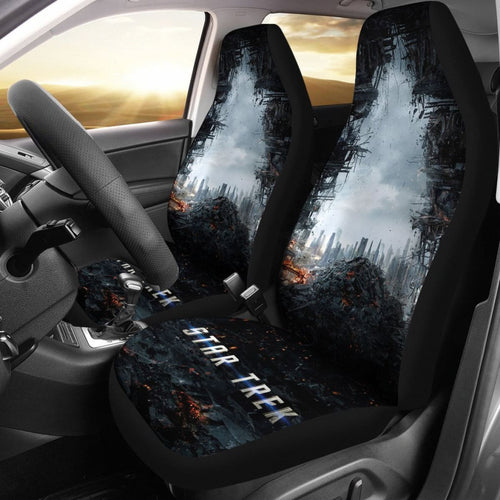 Star Trek Into Darkness 2 Car Seat Covers Mn05 Universal Fit 225721 - CarInspirations