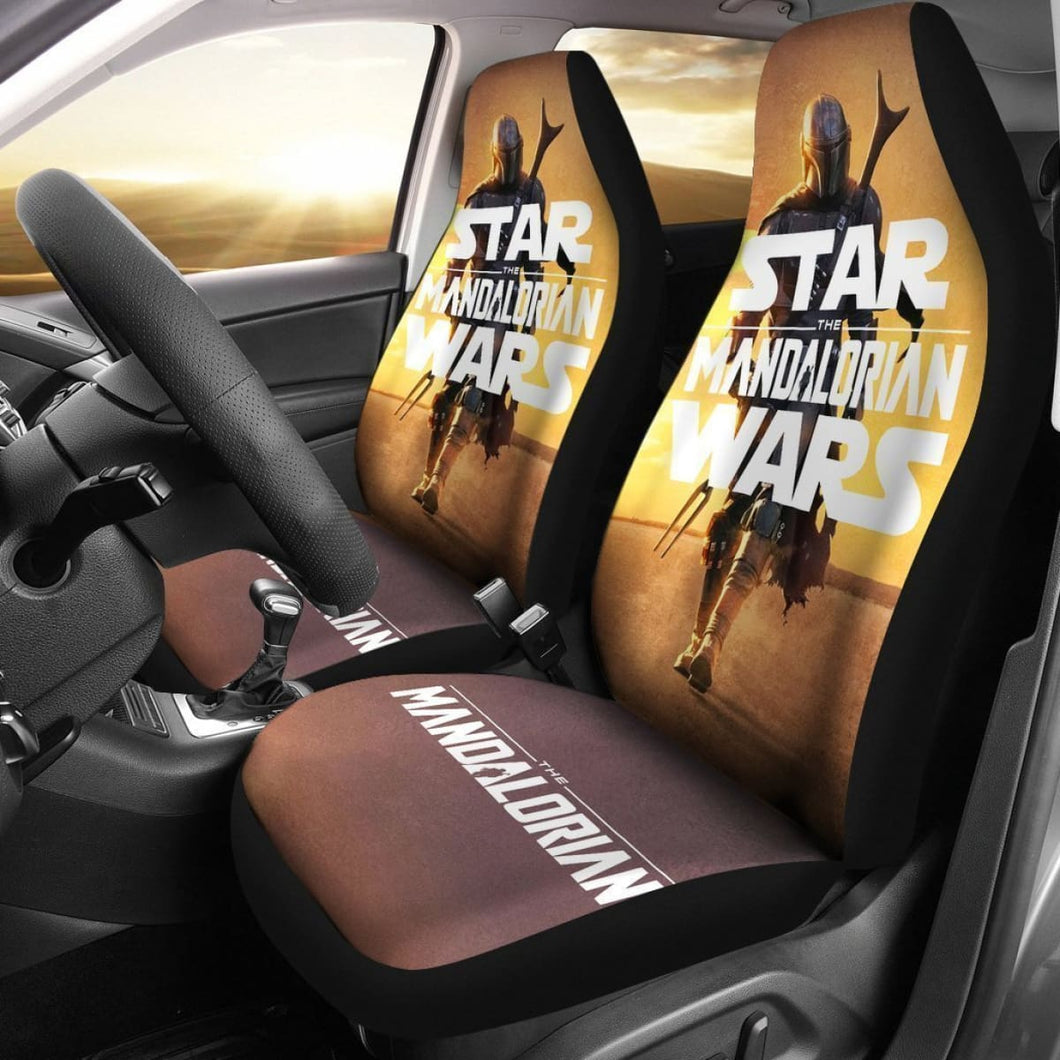 Star Wars Mandalorian Car Seat Covers Fan Gift Idea Universal Fit 194801 - CarInspirations