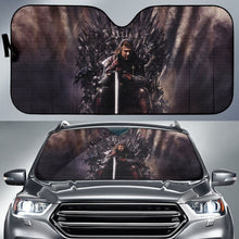 Load image into Gallery viewer, Stark Game Of Thrones Art Car Sun Shades Movies Universal Fit 103530 - CarInspirations