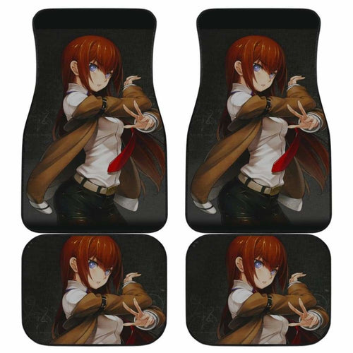 Steins Gate Anime Car Mats Universal Fit - CarInspirations