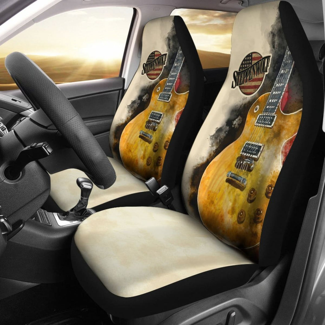 Steppenwolf Car Seat Covers Guitar Rock Band Fan Gift Universal Fit 194801 - CarInspirations