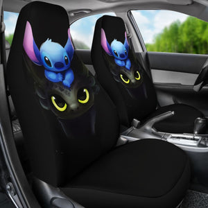 Stitch And Toothless Cute Seat Covers Amazing Best Gift Ideas 2020 Universal Fit 090505 - CarInspirations